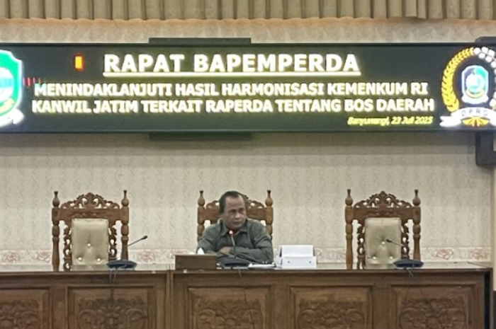 Bapemperda DPRD Banyuwangi Dorong Perbup Atur BOSDA Usai Harmonisasi Raperda