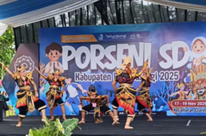 Tidak Hanya Kompetisi, Porseni SD Dorong Perputaran Ekonomi Lokal di Cluring